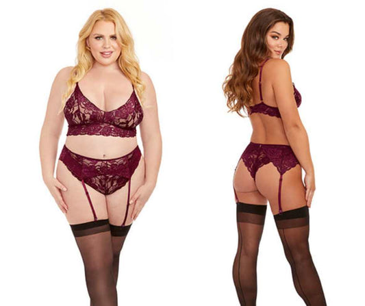Lace Lingerie Trio