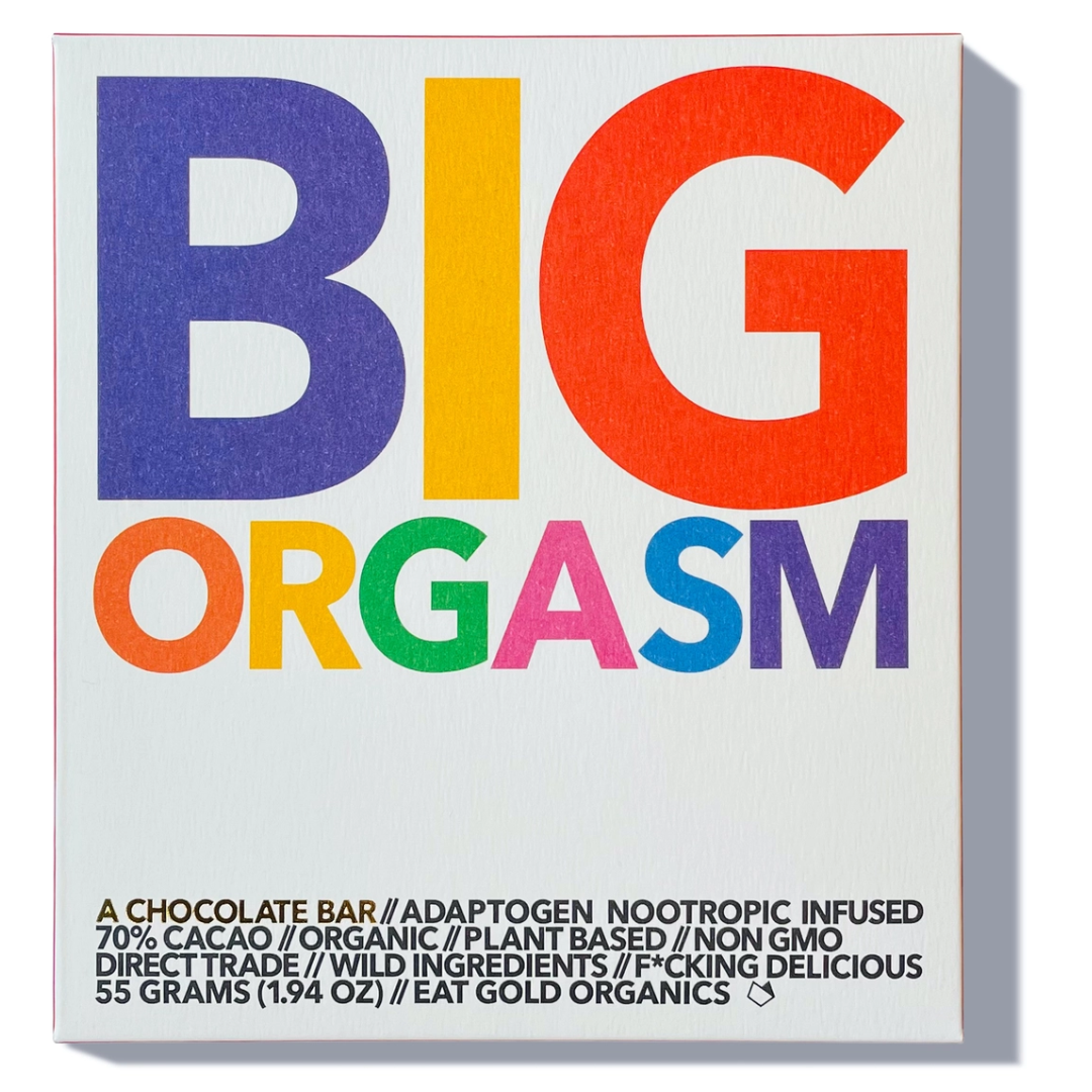 Big Orgasm, A Potent, Functional & Delicious Chocolate Bar