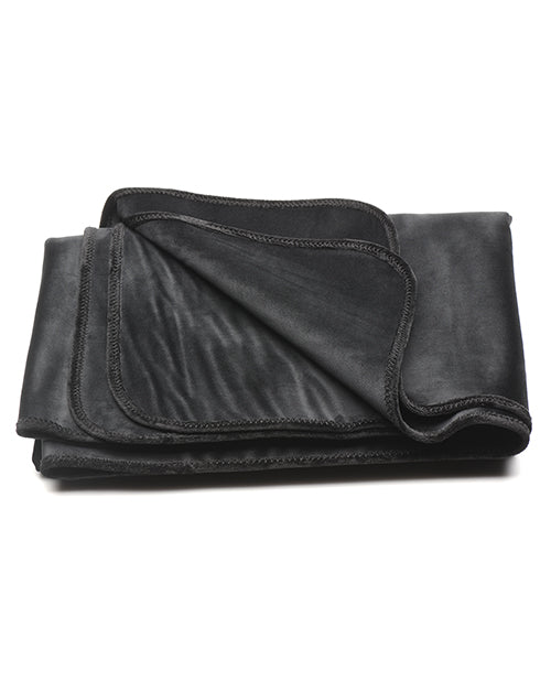 Love Cover Waterproof Throw Blanket - Black